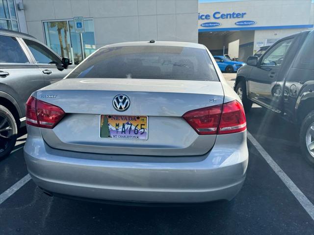 2013 volkswagen passat 2.5 se
