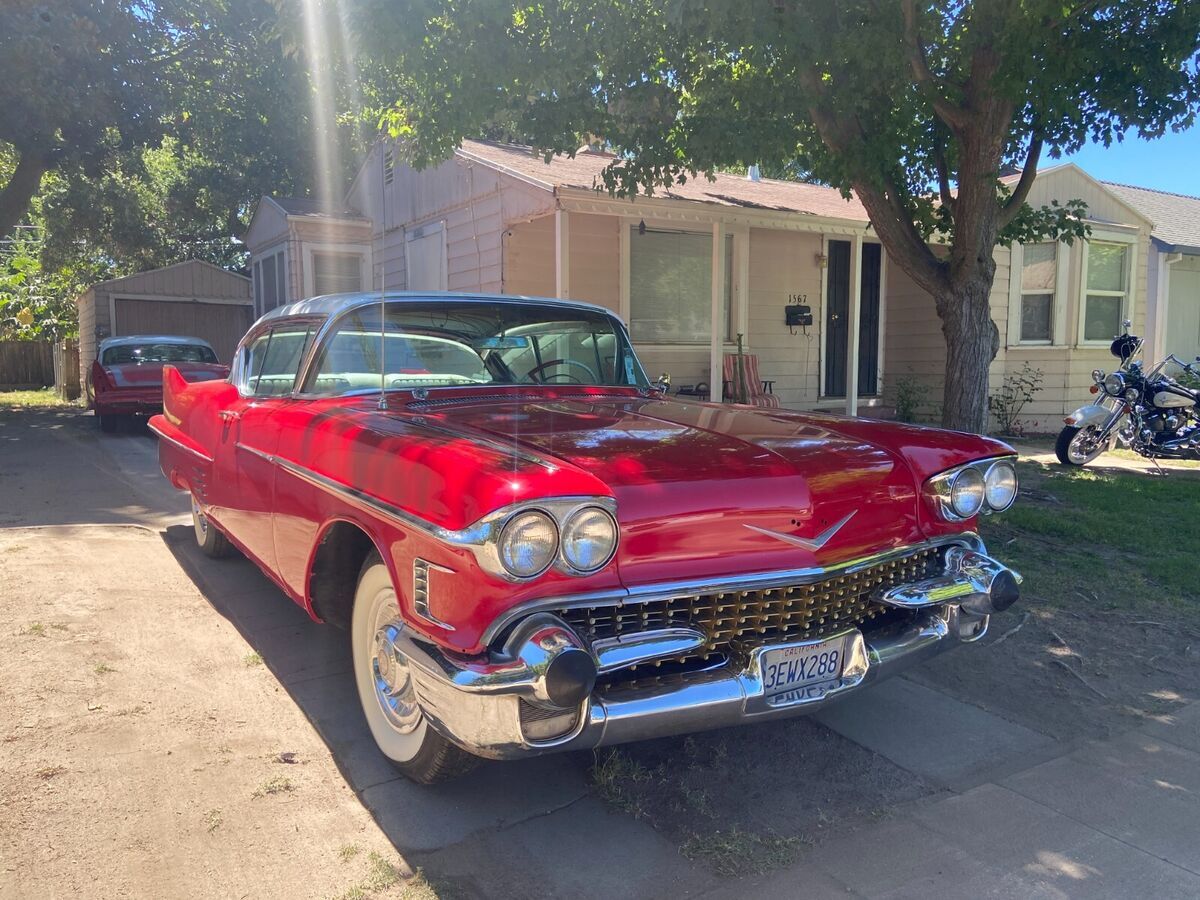 1958 cadillac coupe 2 door series 62
