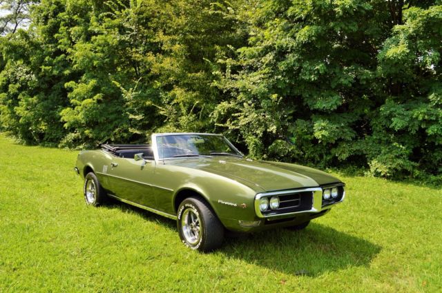 pontiac firebird convertible v-8 350ci great driver car, runs super no reserve