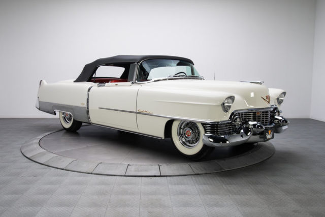 1954 cadillac eldorado 84,646 miles alpine white convertible 331 v8 4 speed aut