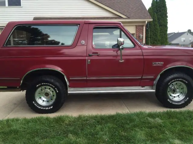 1991 ford bronco silver anniversary mint rust free