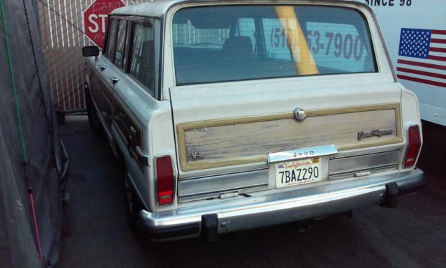 1987 jeep grand wagoneer very clean low miles 360 v8 4x4 new tires family owned
