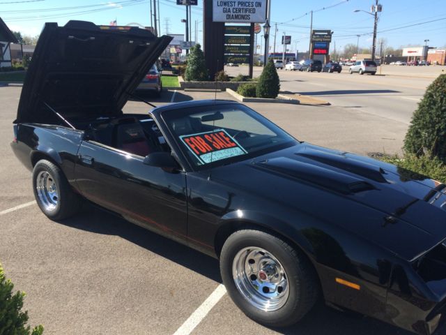 1983 camaro berlinetta convertible