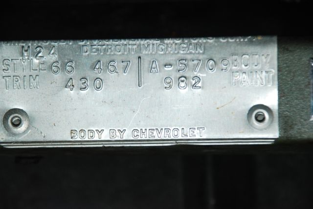 1966 corvette convertible 327 4-speed