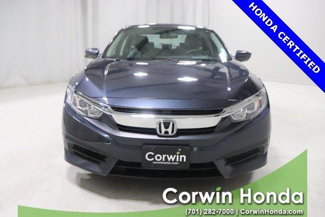 certified 2018 honda civic ex sedan fargo, nd 58103 for sale in fargo, north dakota