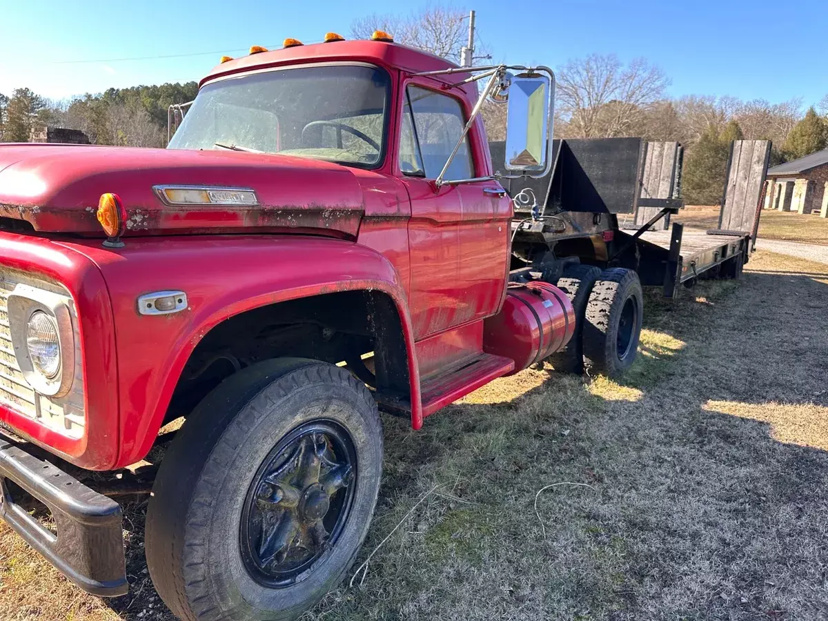 1968 ford f red