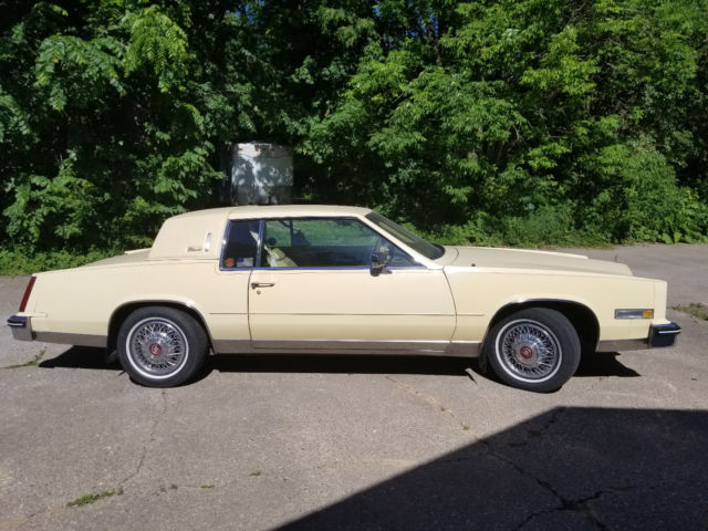 1984 cadillac eldorado coupe 2nd owner very nice condition