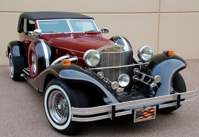 excalibur v8 corvette motor as cord zimmer body style mercedes benz 500k / 540k