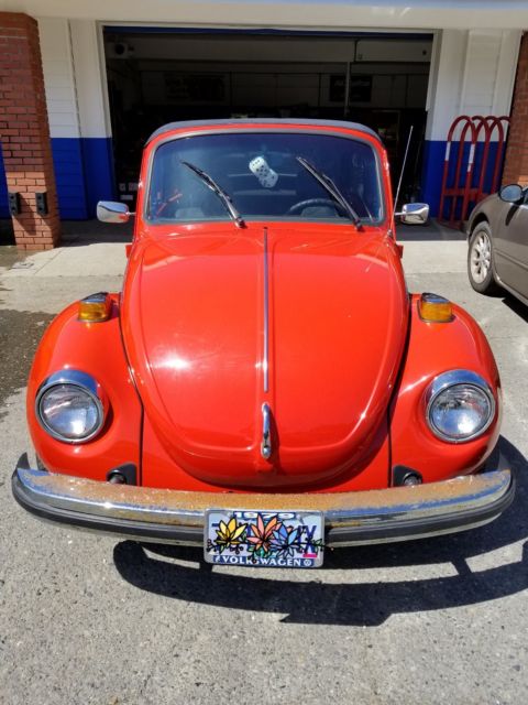 1977 vw beetle - karmann edition