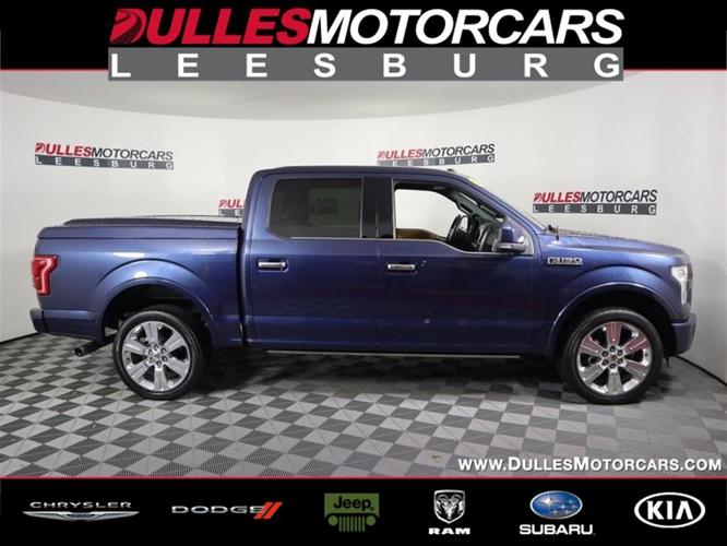 used 2016 ford f150 supercrew limited leesburg, va 20175 for sale in leesburg, virginia