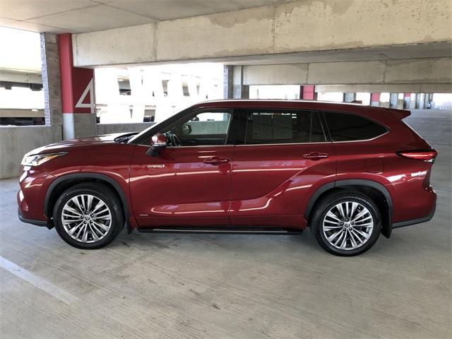 2021 toyota highlander hybrid platinum