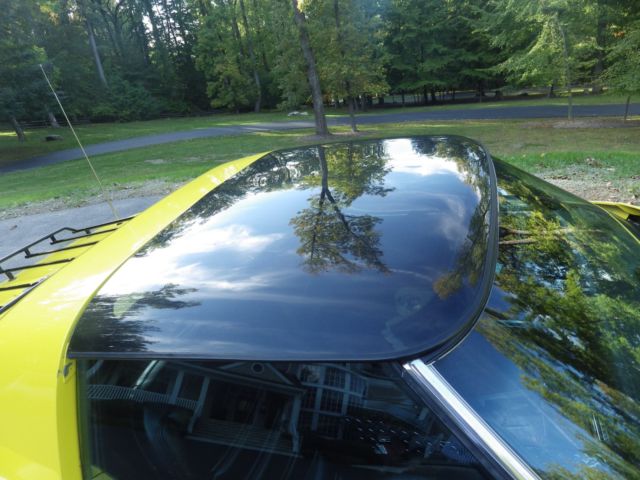 1977 yellow corvette 350 automatic no reserve
