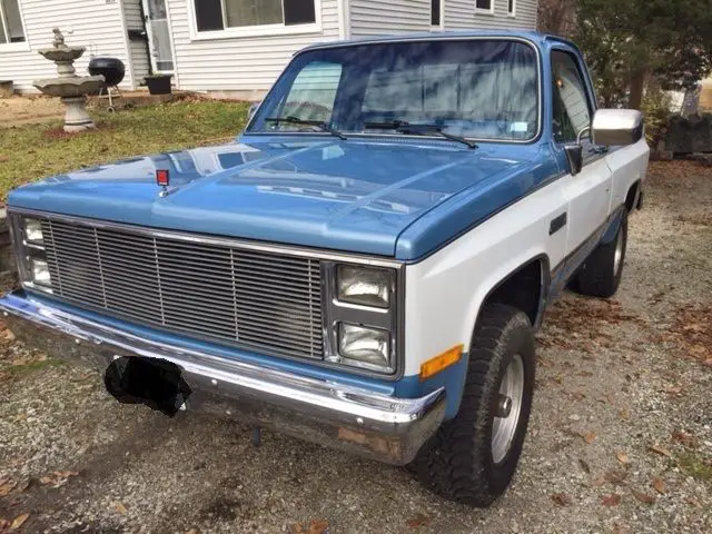 rare gmc (chevy) sierra 1500 w/ 350 4 bbl shortbed 4 x 4 california truck