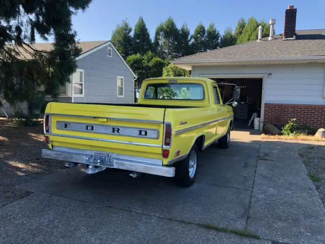rust free 1969 ford f-100 390 v8 automatic power steering