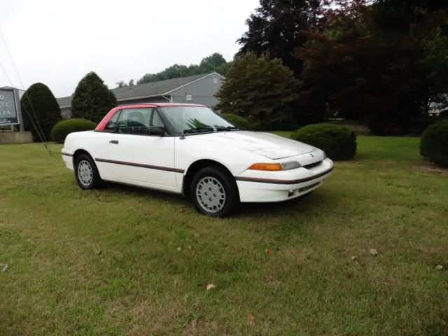1993 mercury capri convertible in nice condition, no reserve, 5 speed, hardtop
