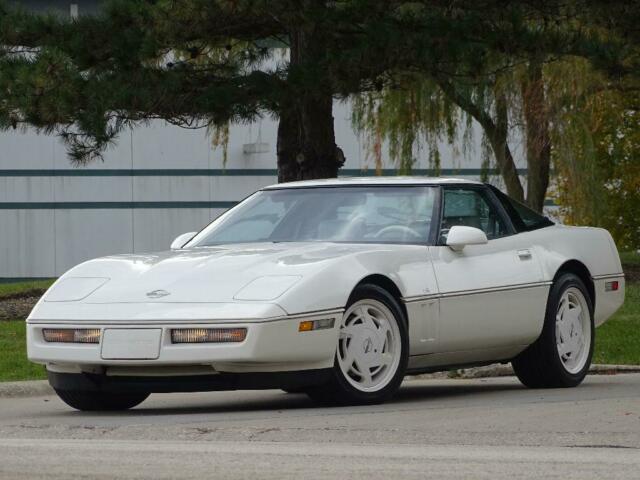 1988 chevrolet corvette 35th anniversary edition 28,517 miles bright white coupe
