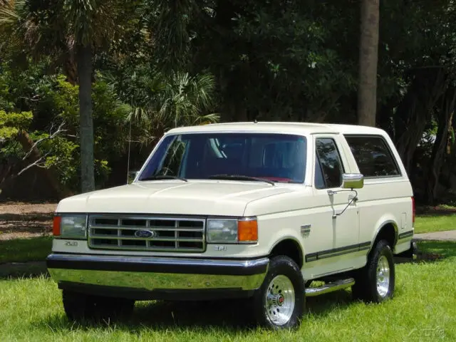 1988 ford bronco xlt 4x4 5.8 v8 69k original miles always garage kept like new