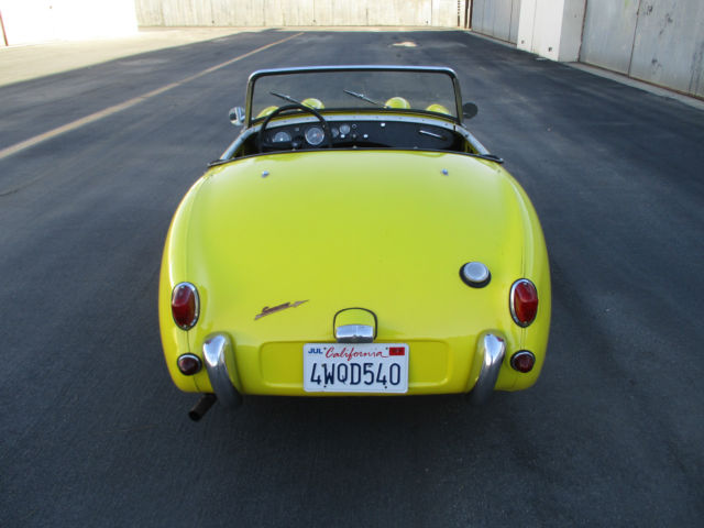 1960 bugeye sprite, nice california car