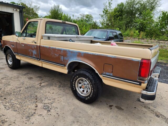 1987 ford f-150 pickup brown 4wd automatic