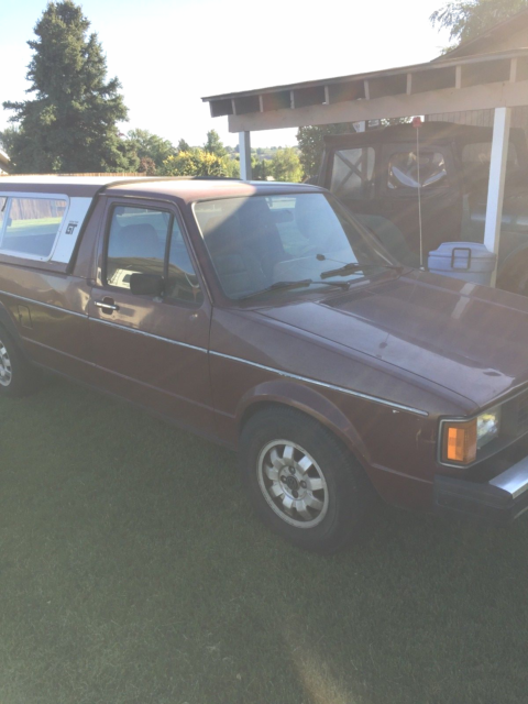 volkswagon diesel caddy pick up lx
