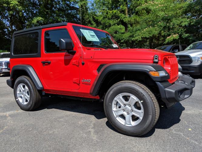 new 2019 jeep wrangler 4wd sport summerville, sc 29483 for sale in summerville, south carolina