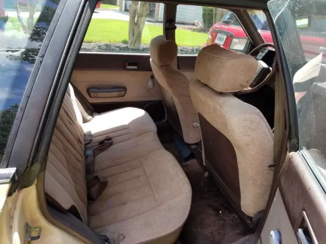 1986 subaru gl wagon 4wd
