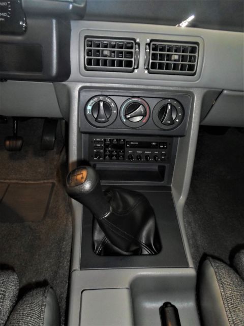 1989 mustang lx 5.0 sport with 9,016 miles 100% original ~ tires, wipers, paint