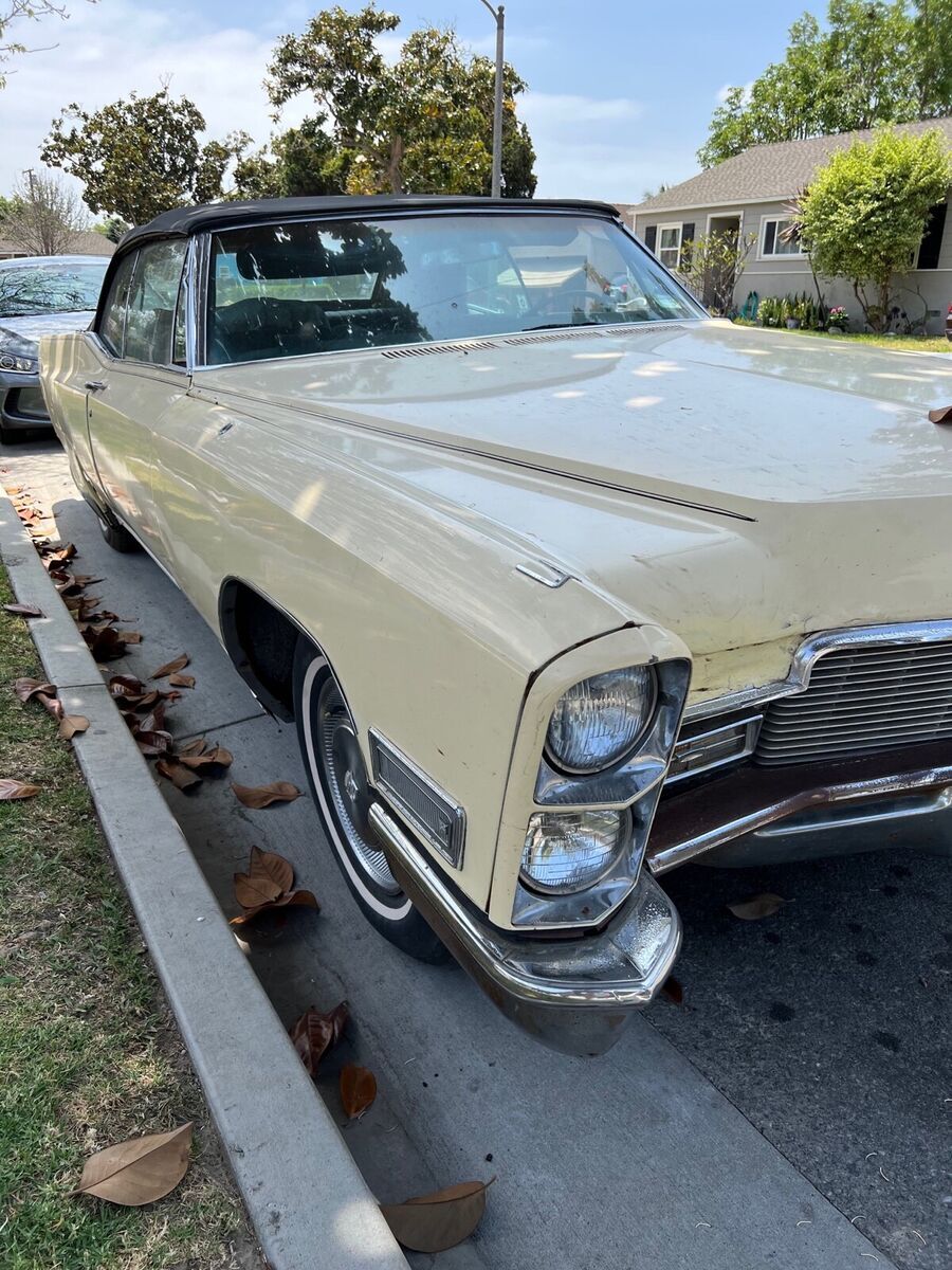 1968 cadillac deville convertible coupe yellow rwd automatic n/a
