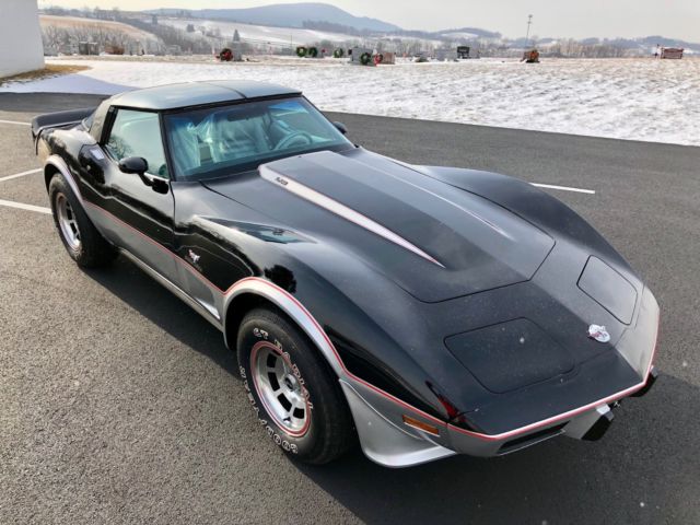 1978 corvette indy pace car l82 4 speed only 74 original miles