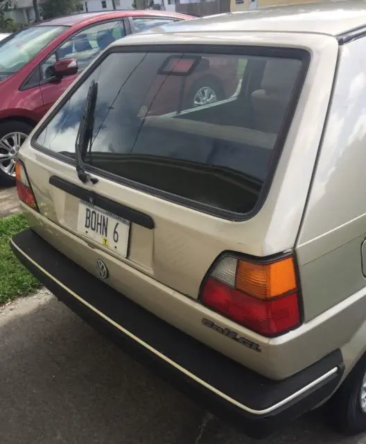 1989 volkswagen golf gl 4 door hatchback mk2 mark 2 clean inside/out low miles!