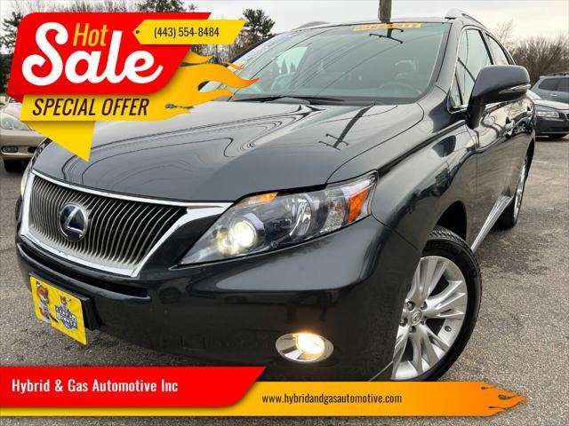 2010 lexus rx 450h base