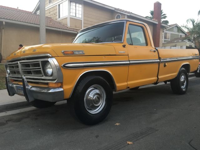 1972 ford ranger f250 camper special no reserve