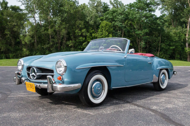 1962 mercedes benz 190sl ownership history since new complete restoration