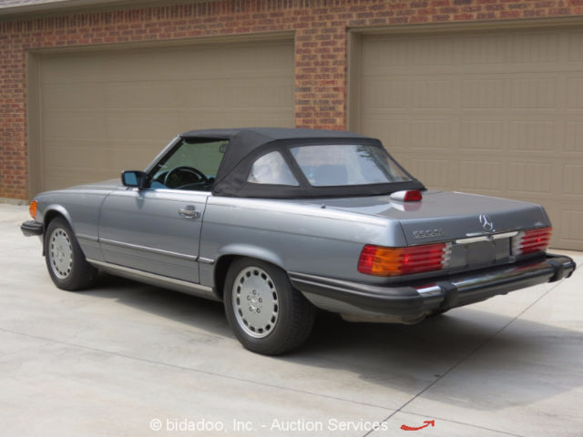 1987 mercedes benz 560sl 2 door convertible roadster w hardtop 5.5l v8 auto