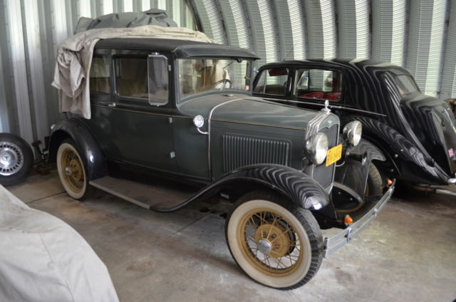 restored 1931 ford model a 2-door coupe