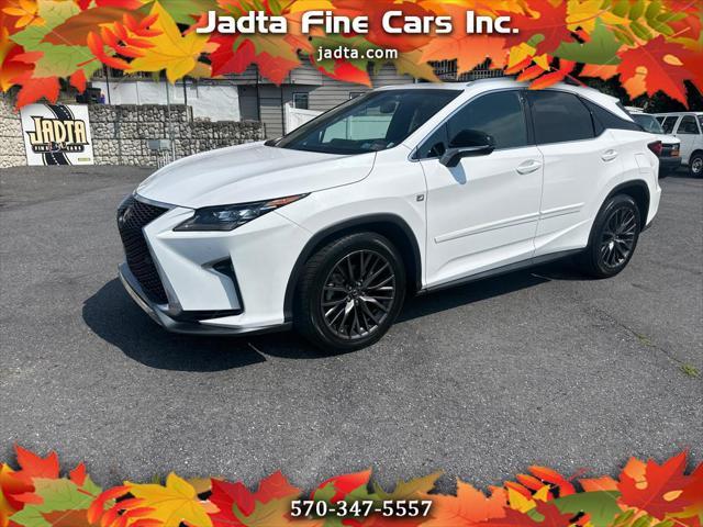 2018 lexus rx 350 f sport