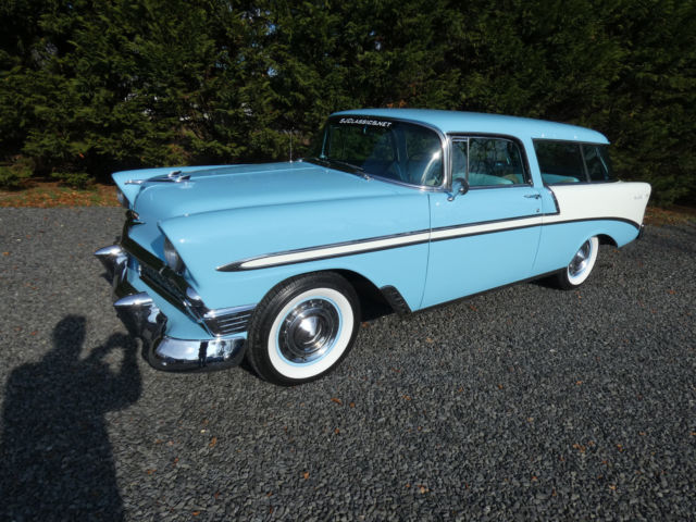 1956 chevrolet tri five nomad station wagon 2dr
