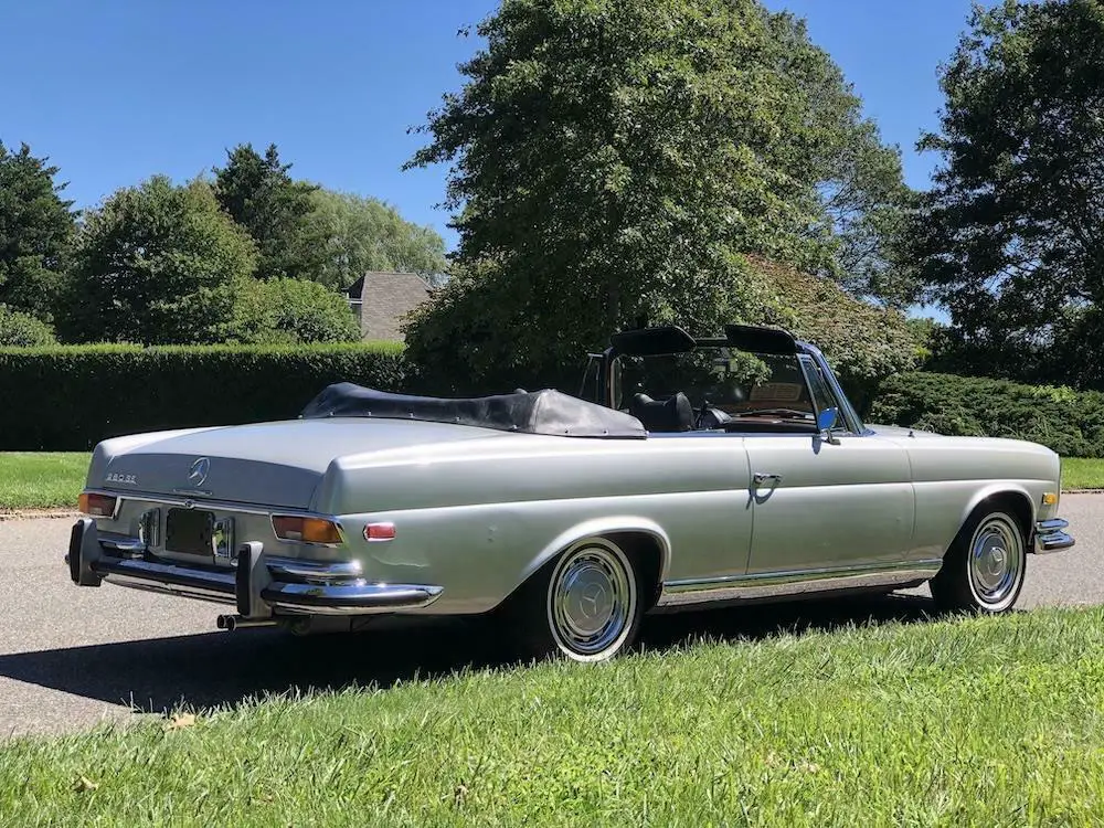 1970 mercedes benz 280se low grille