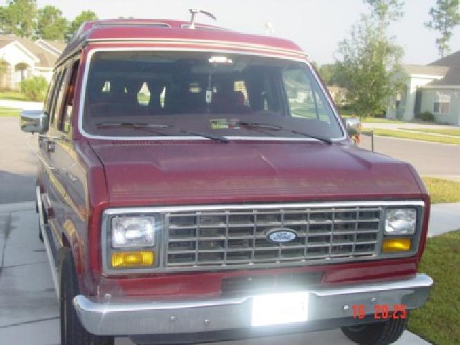 obo 1986 customized ford econoline 150 in lynn haven, fl