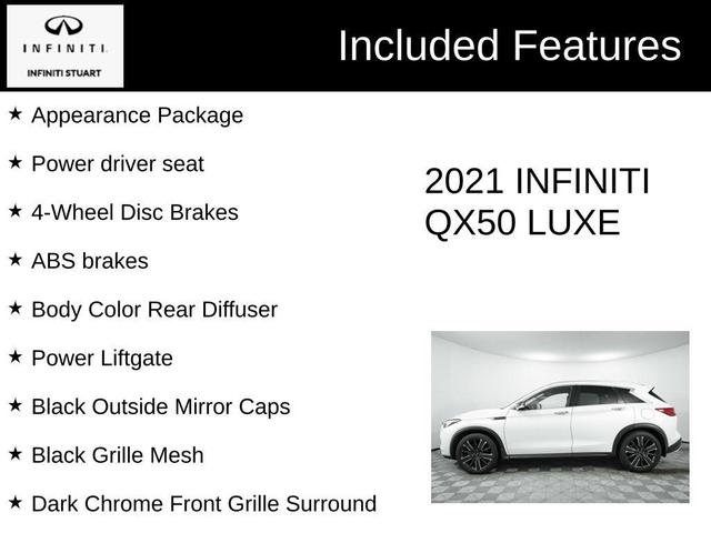2021 infiniti qx50 luxe