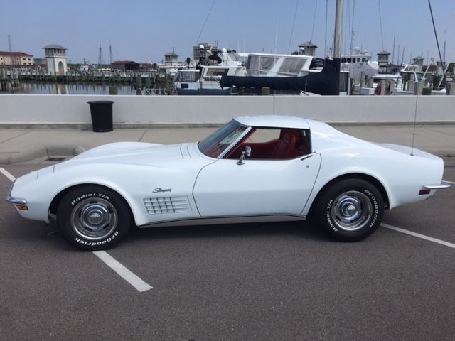 1972 chevrolet corvette #'s match 350