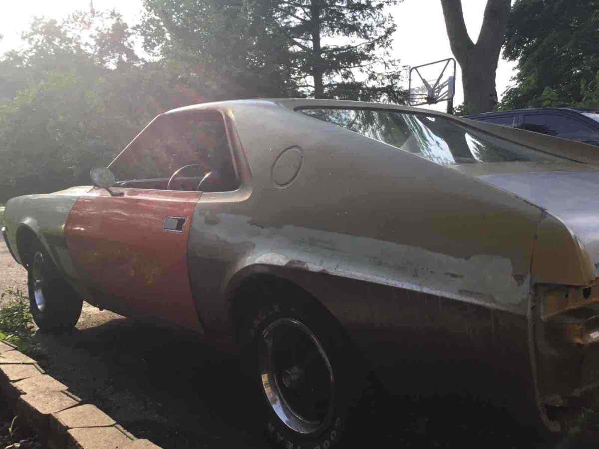 1968 amc amx brown rwd manual