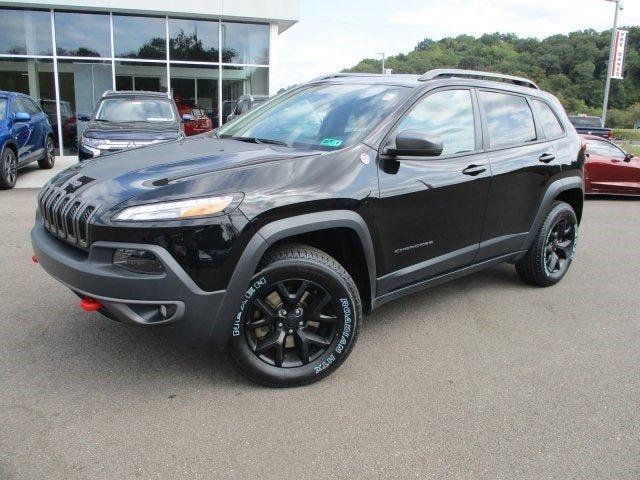 used 2017 jeep cherokee 4wd trailhawk huntington, wv 25701 for sale in huntington, west virginia