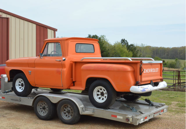 barnfound 1964 chevrolet c10 swb stepside pickup truck
