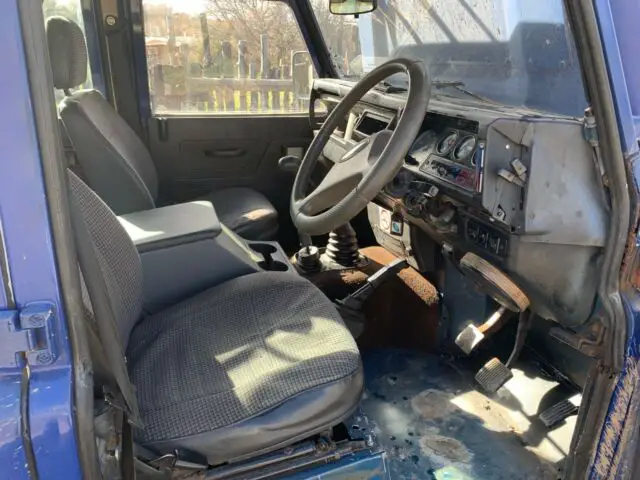 land rover defender 110, 1981, diesel light project car