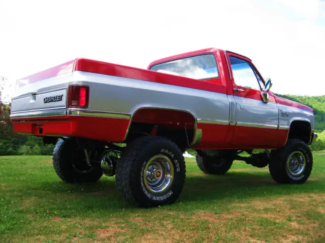 1986 chevrolet k10 truck, 4x4 restored, no reserve!!