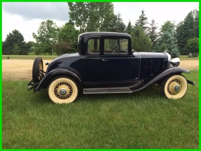 1932 chevrolet confederate used manual coupe new battery, original interior