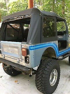 cj 7 brand new top, brand new 35's, lifted!!