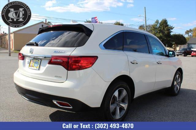 2016 acura mdx 3.5l acurawatch plus package