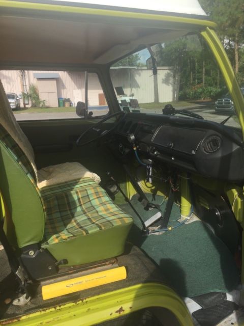 1977 vw westfalia camper van